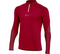 NIKE Mens Dril Top M Nk DF Strk Dril Top K, University Red/Bright Crimson/White, DH8732-657, XL
