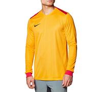 Nike Men's Dry Park Derby II Football Long Sleeved t-Shirt, Hombre, Black/Volt/Volt/(White), S