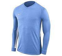 NIKE Men's Dry Tiempo Premier Football, Camiseta De Manga Larga Hombre, Blue/university Blue/white/(white), M