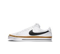 NIKE Court Legacy, Low Top Hombre, White/Black-Desert Ochre, 40.5 EU