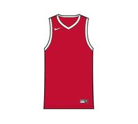 NIKE Mens Team25 Basketball Stock Jersey - University Red