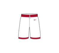 NIKE Mens Team25 Basketball Stock Short - White/University Red