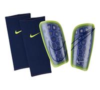 Nike Merc Lt - Espinilleras (Talla L), Color Azul