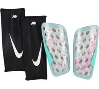 Nike Mercurial Flylite Superlock DN3608-395 - Espinilleras de fútbol (Ocean Cube/Aurora Green/Pink Blast, Talla S)