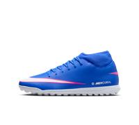 Nike Mercurial Superfly 10 Club Botas de fútbol de perfil alto para moqueta - Turf - Azul 47.5