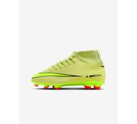 Nike Mercurial Superfly 10 Club FG MG Jr Scarpe calcio bambino multiterreno Lime