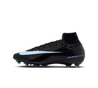 Nike Mercurial Superfly 10 Elite Botas de fútbol de perfil alto para césped artificial - Negro 44.5