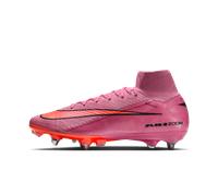 Nike Mercurial Superfly 10 Elite Botas de fútbol de perfil alto para terreno blando - Rosa 43