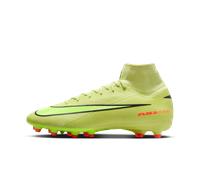Nike - Bota de fútbol Air Zoom Mercurial Superfly 10 Pro AG-Pro, Unisex, Limelight-Volt-Hyper Crimson, 9,5 USA