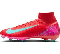 Nike Mercurial Superfly 10 Pro Botas de fútbol de Perfil Alto FG, Soccer Shoe Hombre, Ember Glow/Aurora Green, 45 EU