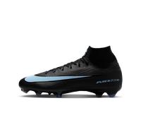 Nike Mercurial Superfly 10 Pro Botas de fútbol de perfil alto para terreno firme - Negro 40.5
