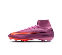 Nike Mercurial Superfly 10 Pro Botas de fútbol de perfil alto para terreno firme - Rosa 40