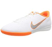 Nike Mercurial Vapor 12 Academy IC, Zapatillas de Fútbol Hombre, Blanco (White/Chrome-Total O 107), 46 EU