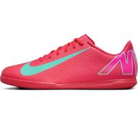 Nike Mercurial Vapor 16 Club Zapatillas de fútbol de Perfil bajo IC, Soccer Shoe Hombre, Ember Glow/Aurora Green, 37.5 EU