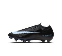 Nike - Bota de fútbol Air Zoom Mercurial Vapor 16 Elite SG-Pro, Unisex, Black-Ice Blue, 7 USA