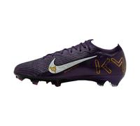 Nike Mercurial Vapor 16 Elite Kylian Mbappe FG - Tacos de fútbol bajos (FQ8683-500, color morado grande/marfil pálido), Morado grande/marfil pálido, 43 EU