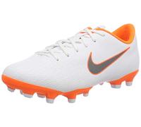 Nike - Mercurial Vapor XII Academy MG Junior, Zapatillas de Fútbol Unisex Niños, Blanco (White/Chrome-Total O 107), 37.5 EU