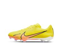 NIKE Mercurial Zoom Vapor 15 Academy MG, Sneaker Hombre, Yellow Strike Sunset Glow Coconut Milk, 44.5 EU