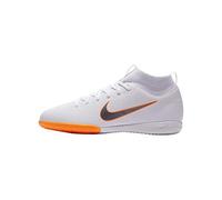 Nike - Mercurialx Superfly Vi GS IC Junior, Zapatillas de Fútbol Unisex Niños, Blanco (White/Chrome-Total O 107), 33 EU