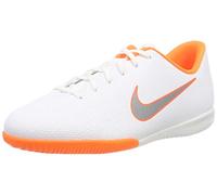 Nike - Mercurialx Vapor XII Academy IC Junior, Zapatillas de Fútbol Unisex Niños, Blanco (White/Chrome-Total O 107), 33 EU