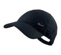 Nike Metal Swoosh Cap - Gorra para hombre, talla única, color negro