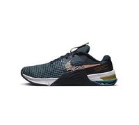 NIKE Metcon 8 - Zapatillas deportivas para hombre, Armory Navy Obsidian Cerulean Arctic Orange, 42.5 EU