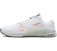 Nike Metcon 9, Sneaker Hombre, White/White-Light Silver-Bright Mandarin, 42.5 EU
