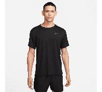 NIKE Camiseta funcional 'Miler' negro / blanco, Talla XXL