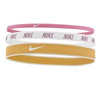 Nike Mixed Width N.000.2548.624.OS - Juego de 3 Diademas en Color Rosa, Blanco y Amarillo