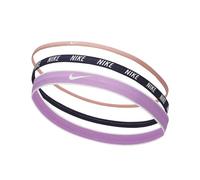 Nike Mixed Width N.000.2548.645.OS - Juego de 3 Diademas en Color Rojo, Morado y Blanco