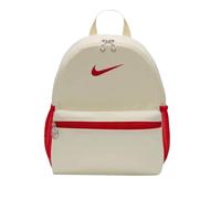 Nike Mochila pequeña Brasilia Heritage para niños, Leche de coco/rojo universitario, Mini, Bolsa para libros