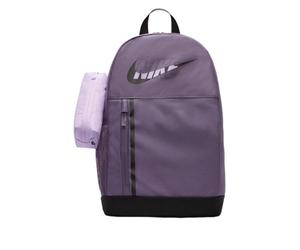 NIKE Mochila unisex Elemental de 20 L para mujer y niña, en color morado, lila y negro, Morado (, Talla única