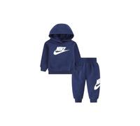 NIKE Mono de Bebés Club French Terry Azul, azul marino/blanco, 24 meses