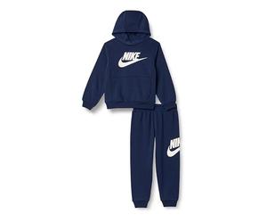 Nike Mono de Niños Club Fleece Azul Código 86L135-U90, azul marino/blanco, 2-3 Años