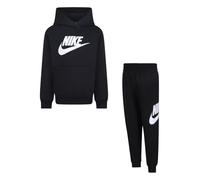 NIKE Mono para Niños Club Fleece Negro Código 86L135-023, blanco y negro, 6-7 Años