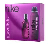 NIKE - Moonlight Woman Promoción Perfume 100 ml + Desodorante 200 ml, Colonia y Desodorante Mujer, Perfume Formato Líquido, Eau de Toilette Natural y Femenina, Aroma Oriental Vainilla