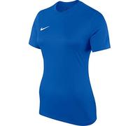 Nike Mujer Camiseta de Manga Corta, Royal Blue/White, XS