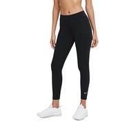 Nike Leggings Sportswear Essential Tiro medio Mujer Negro/Blanco Talla L