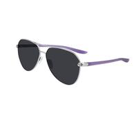 Nike Mujer NIKE CITY AVIATOR DJ0888 900 Gafas de sol Metal Barril de fusil Gris Piloto Flash