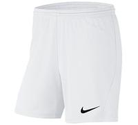 Nike Mujer Pantalones Cortos de Deporte, White/Black, S