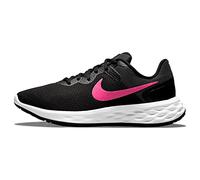 Nike Mujer Revolution 6 Zapatos para correr, Black/Hyper Pink-Iron Grey, 38 EU