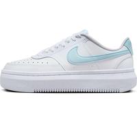 NIKE Mujer Tribunal Vision Alta Zapato de Señora, White/Glacier Blue, 38.5 EU