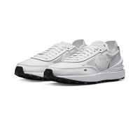 Nike Mujer Waffle One Leather Textile White White Black Entrenadores 38 EU