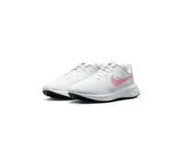 NIKE Revolution 6 Next Nature, Zapatillas de Deporte Mujer, Blanco Rosa Hechizo Fósil de Piedra, 36.5 EU