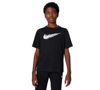 Nike Multi Camiseta De Manga Corta Dri-Fit - Niño, Black/White, HF8100-010, L
