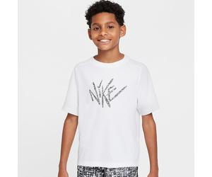 Nike Multi Short Sleeve Junior Top White, 128