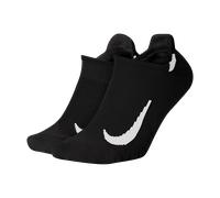Nike pack de 2 pares de calcetines Multiplier No-Show Chaussettes S Noir