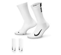 Nike Multiplier Calcetines largos (2 pares) - Blanco 38-42