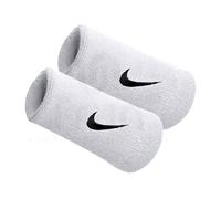 Nike muñequera Swoosh Doublewide TU Blanco