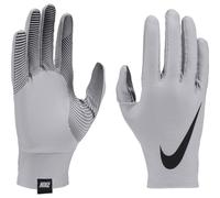 Nike N.000.3508.019.LG - Guantes para Hombre, Talla L, Color Gris Ahumado/Negro